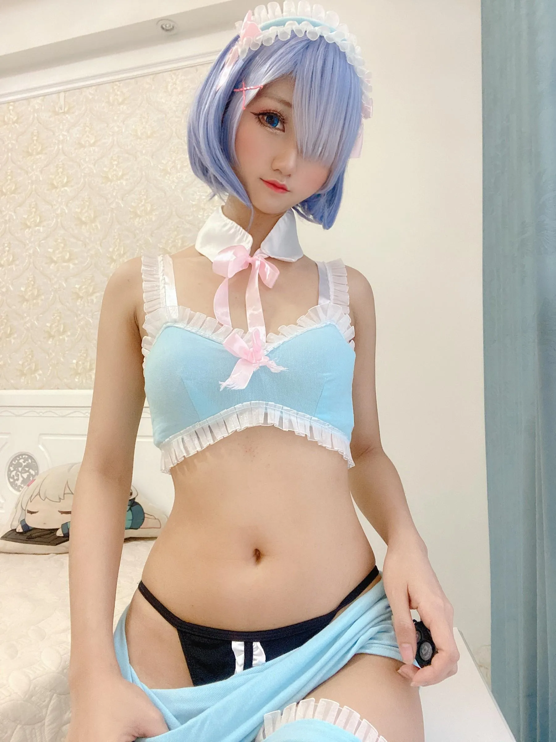 Kuuko W – NO.30 内衣雷姆 [34P]插图9